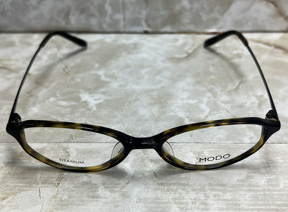 MODO Titanium Eyeglasses MOD 489 Tortoise DKTORT Japan FRAMES ONLY 47-16-140